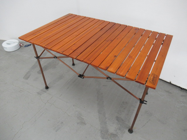 Coleman ナチュラルウッドロールテーブルクラシック110 Coleman