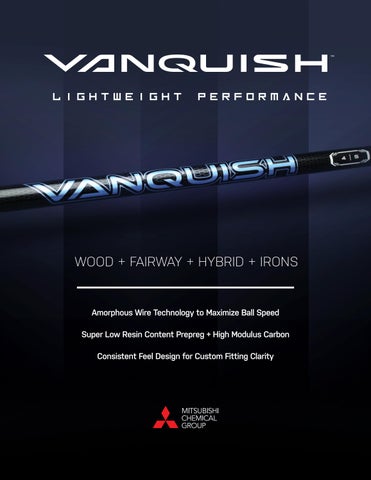 Mitsubishi Golf - VANQUISH Family Overview Guide by Mitsubishi