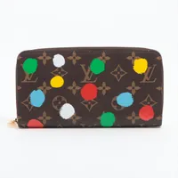 ヴィトン×草間彌生 モノグラムパンプキンドット ジッピーウォレット