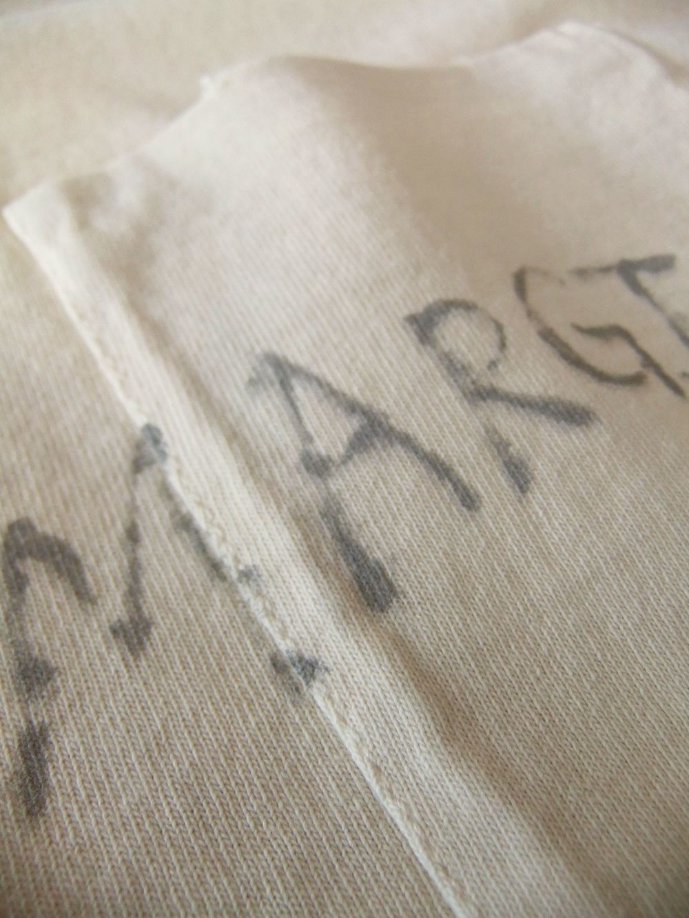 Maison Margiela - MAISON MARGIELA (クリーム) ハイネック コットン T