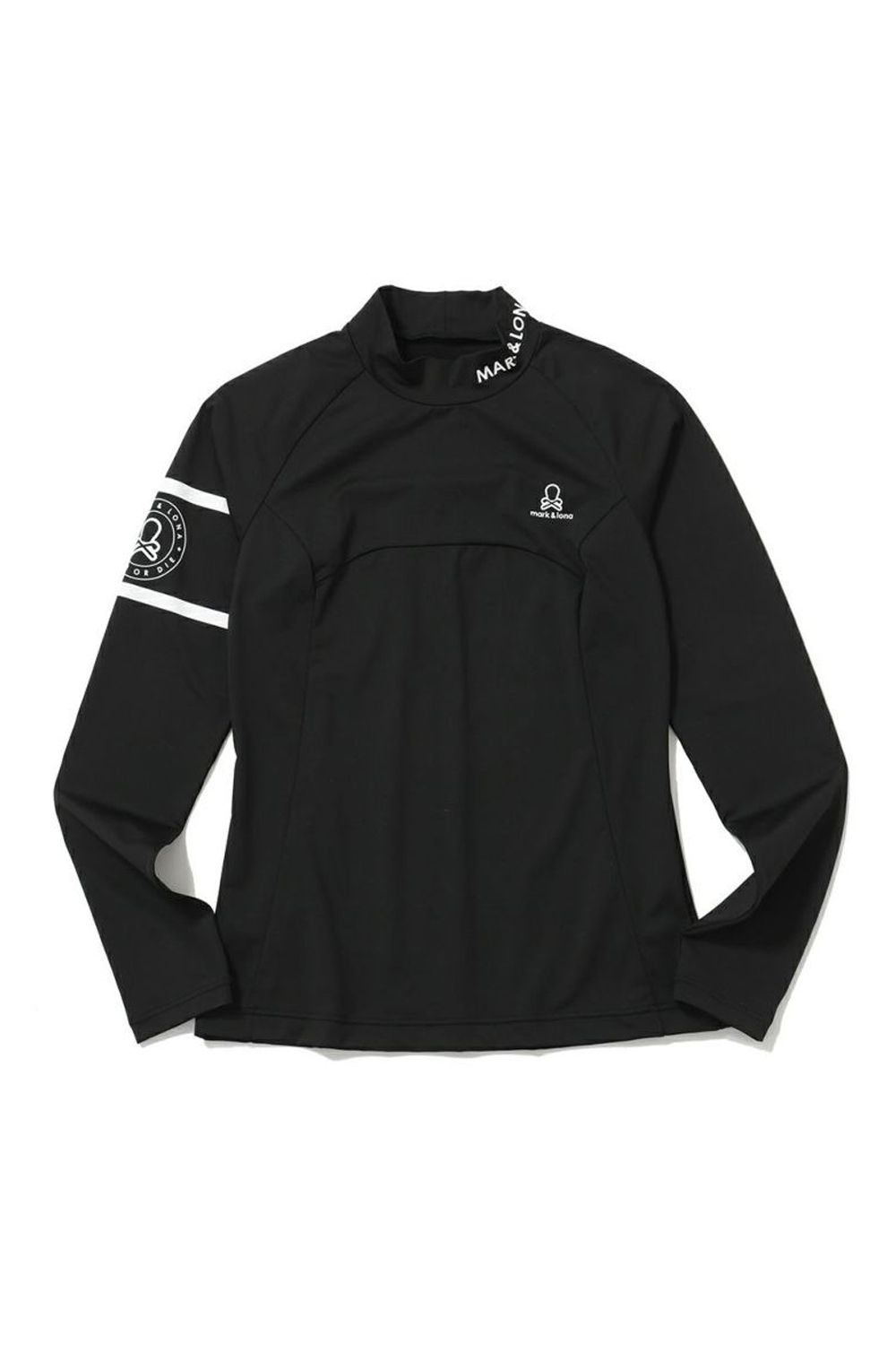 MARK & LONA ブラック長袖シャツ サイズ50 MARK & LONA ブラック長袖