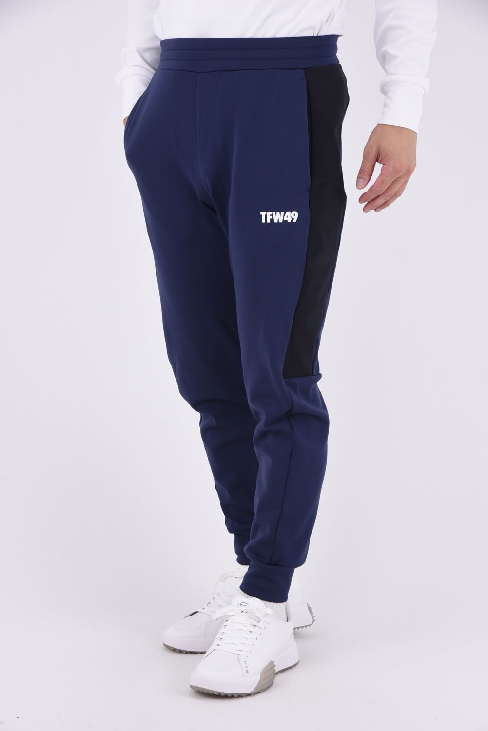 TFW49 - COMBINATION PANTS / 高機能ナイロン ストレッチ リブパンツ