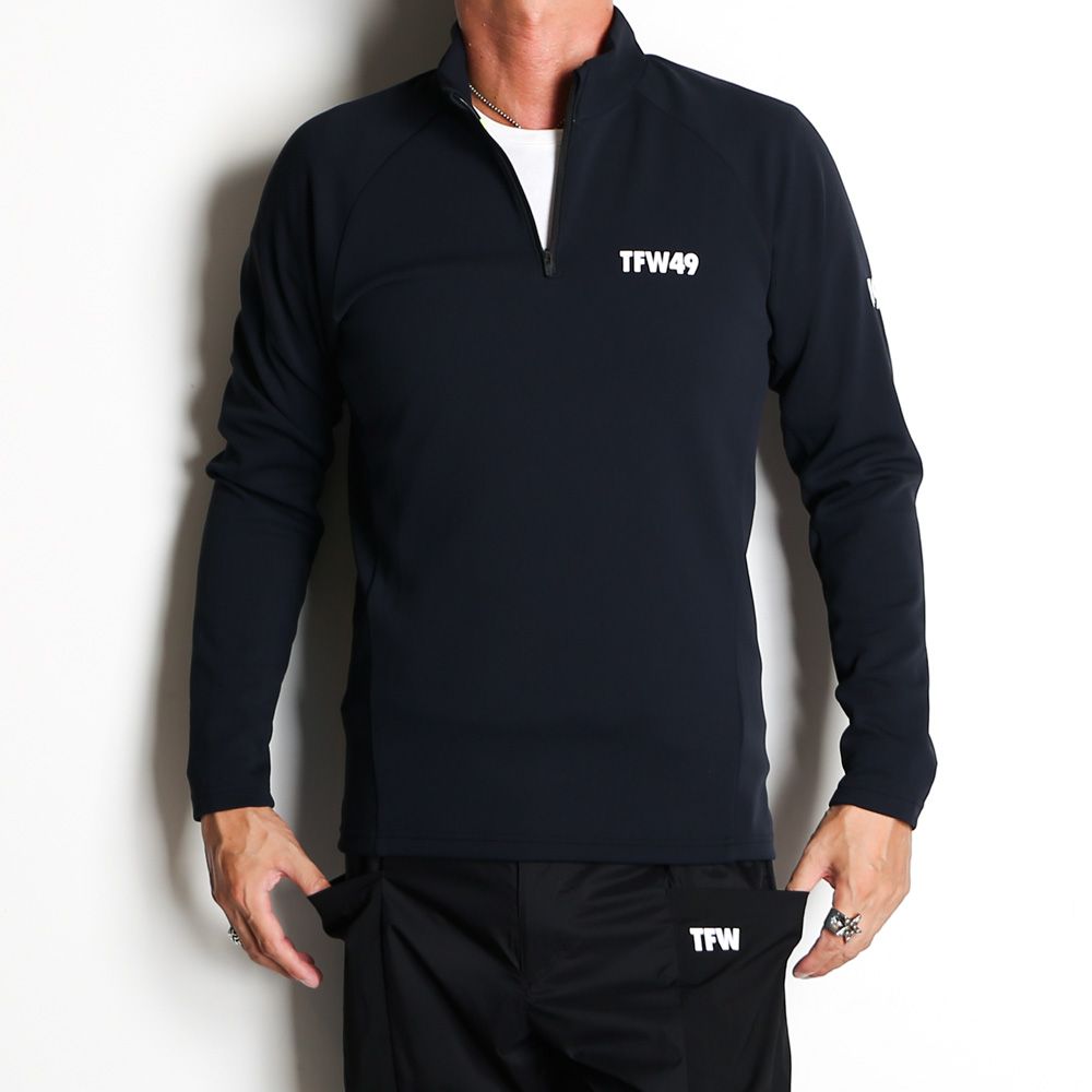 TFW49 - HALF ZIP L/S / ハーフジップ ロングスリーブ / T102320008