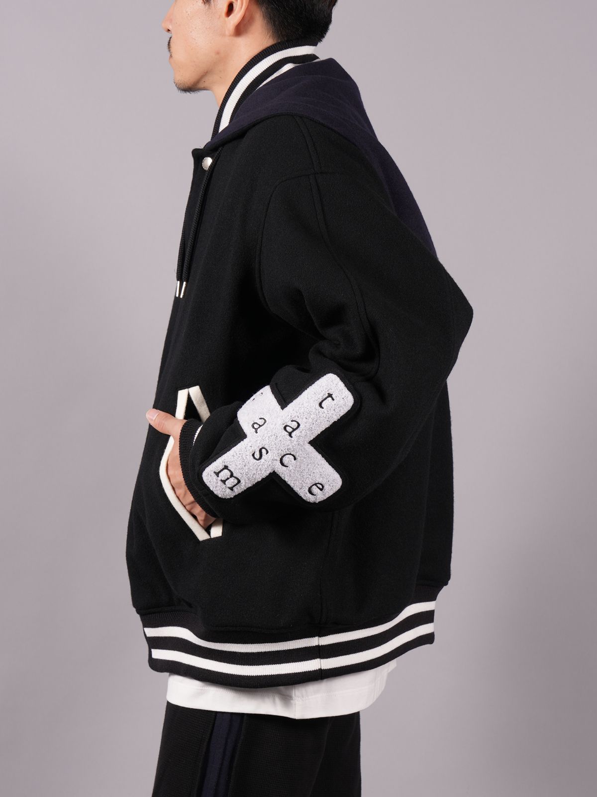 FACETASM - 【ラスト1点】HOODED STADIUM JACKET / フーデッド