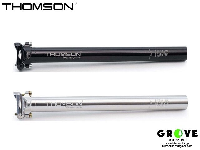 THOMSON トムソン [ Elite Seatpost Black 410mm ] エリートシート