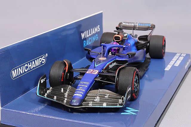 ミニチャンプス 1/43 ウィリアムズ レーシング FW45 2023 F1 #2 L