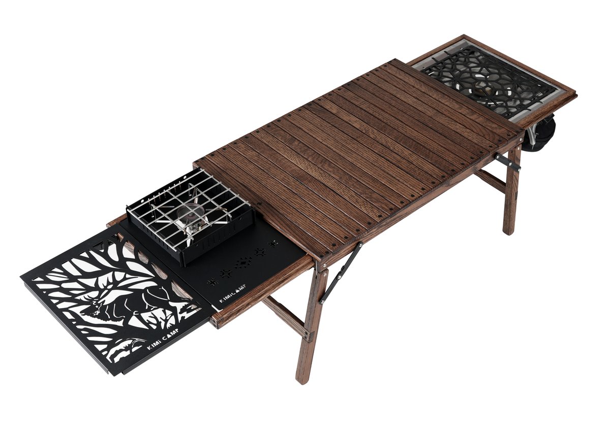 kimicamp KIMI CABIN 木製アウトドアテーブル Kimiキャンプ kimicamp