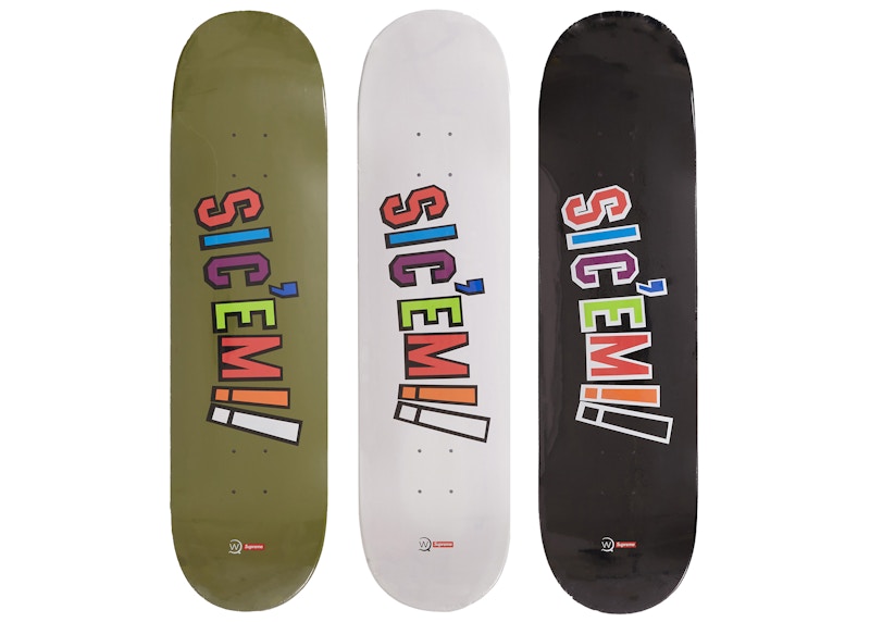 Supreme WTAPS Sic'em! Skateboard Deck Set - FW21 - US