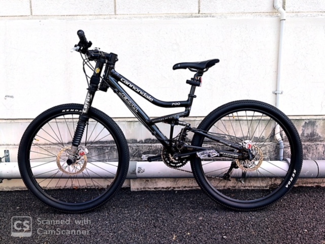 キャノンデール ジキル700、レフティELO MTBフレーム キャノンデール