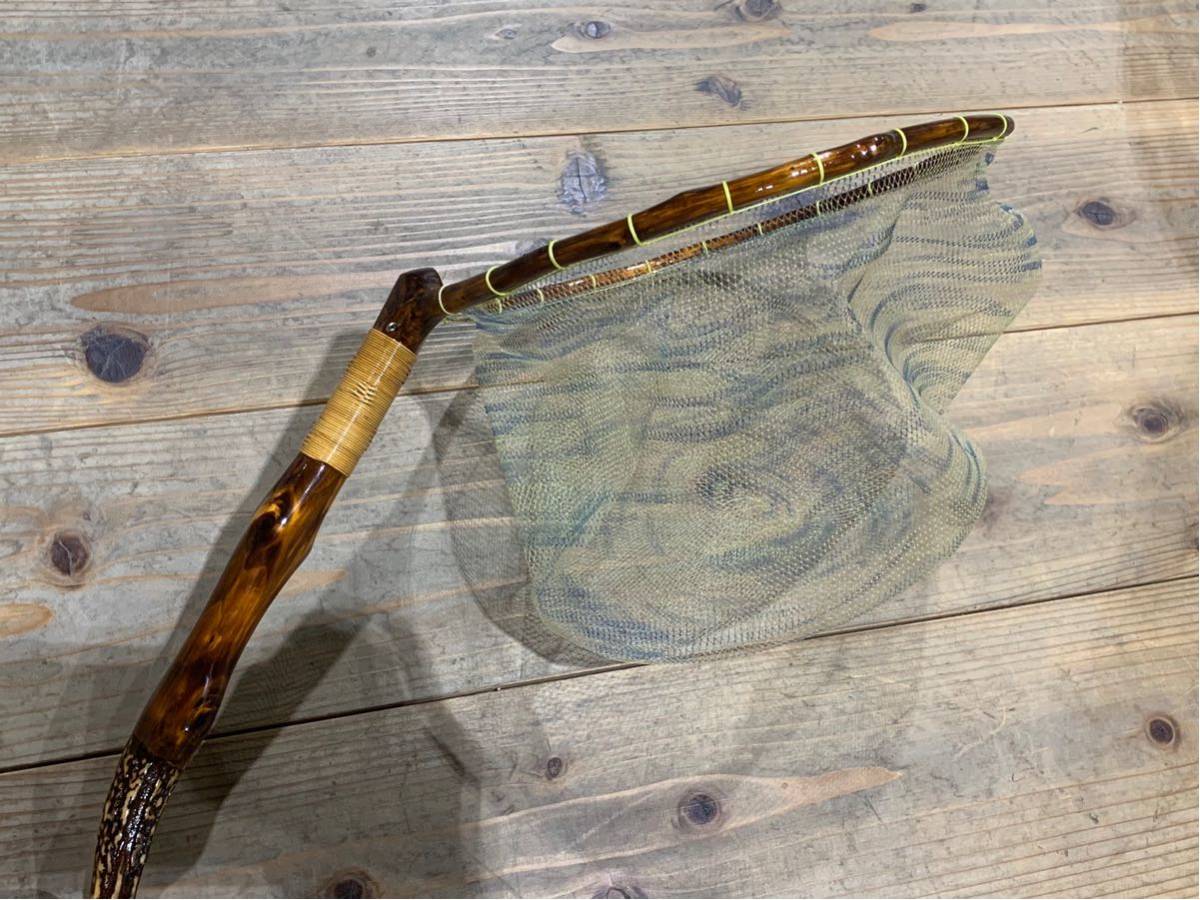 アマゴ 渓流 タモ工房 チタン受けタモ ハンドメイド新品未使用 新品