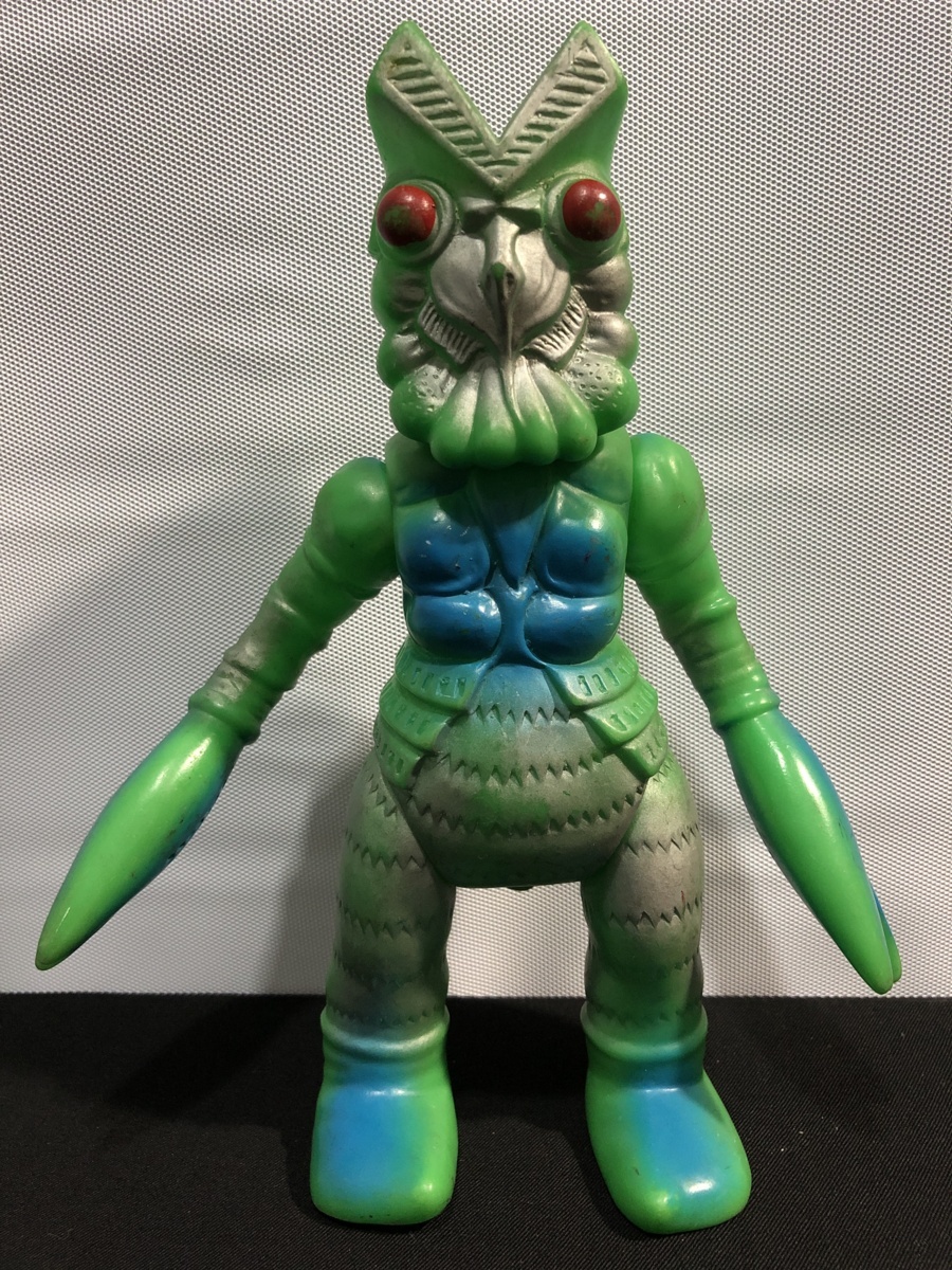 バルタン星人 ミニソフビ ポピー 当時物 ソフビ ウルトラマン バルタン