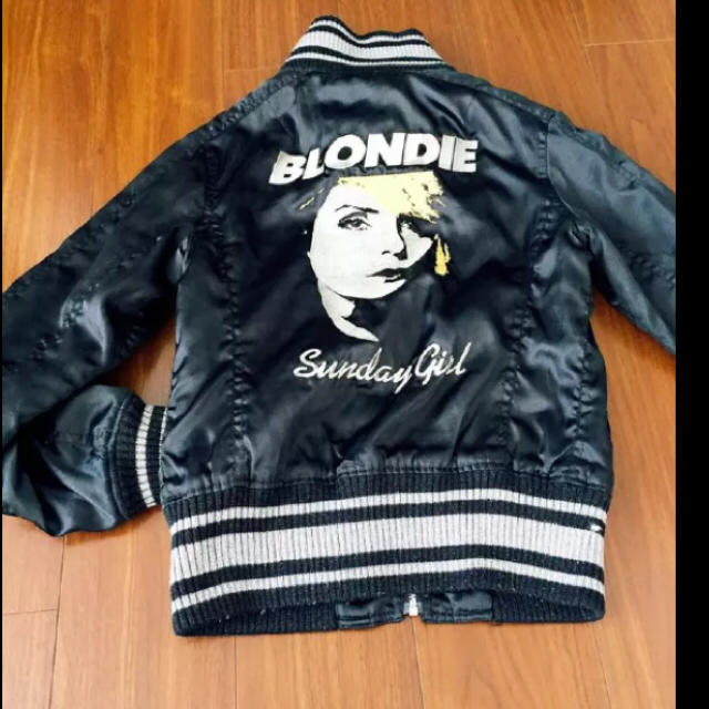 HYSTERIC GLAMOUR レーヨンスカジャン BK フリーサイズ 刺繍