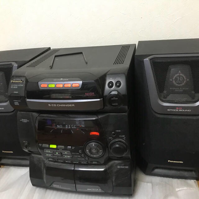 Panasonic マッシュ SC-AK20 5チェンジャー CDコンポ Panasonic