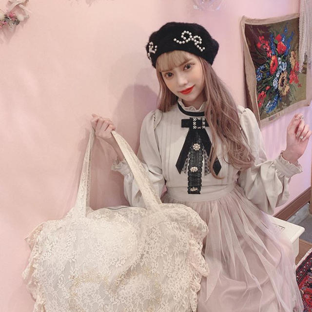 スワンキス ツイードドッキングワンピース Swankiss ツイード