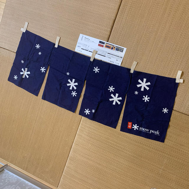 スノーピーク 雪峰祭 2014春 Noren 暖簾 限定品 希少 レア スノピ
