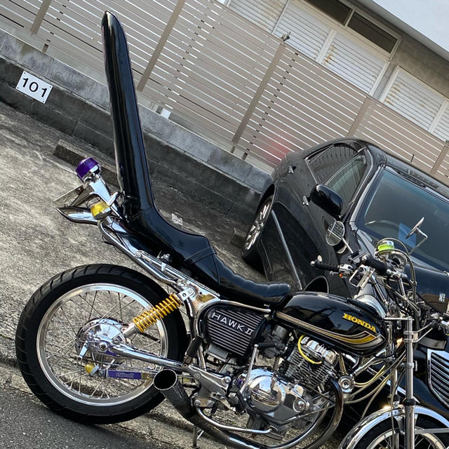 化けバブCB250rsz CB250rs3段シート