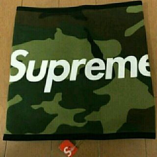 Supreme - 新品半タグSupreme neckgaitor camo ネックウォーマー タグ