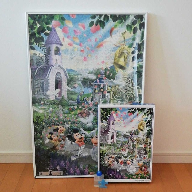 ディズニーパズルフレーム&パズル完成品セットの通販 by ちゃとら's