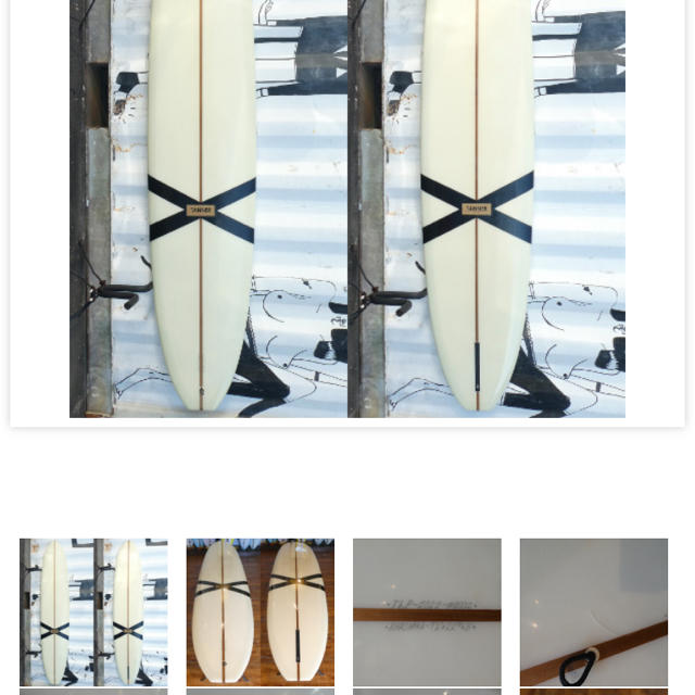 手渡し限定 TANNER SURFBORD ロングボード カリフォルニア