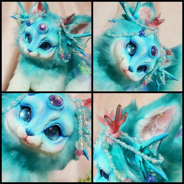 みーこ様のオーダー】幻獣風ハンドメイドぬいぐるみ【アートドール】の