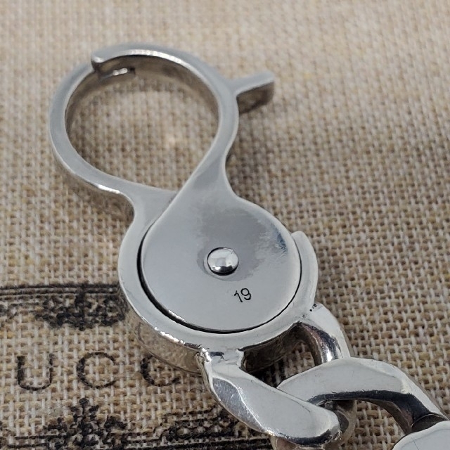 GUCCI - 【超レア廃盤美品】GUCCI ブレスレット 喜平 オールドグッチ