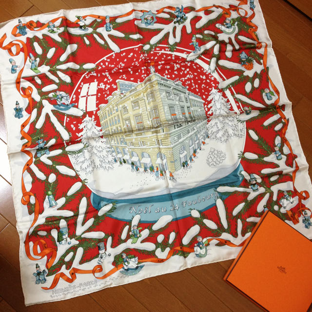 HERMES - エルメススカーフ☆クリスマス柄の通販 by はなちゃん's shop