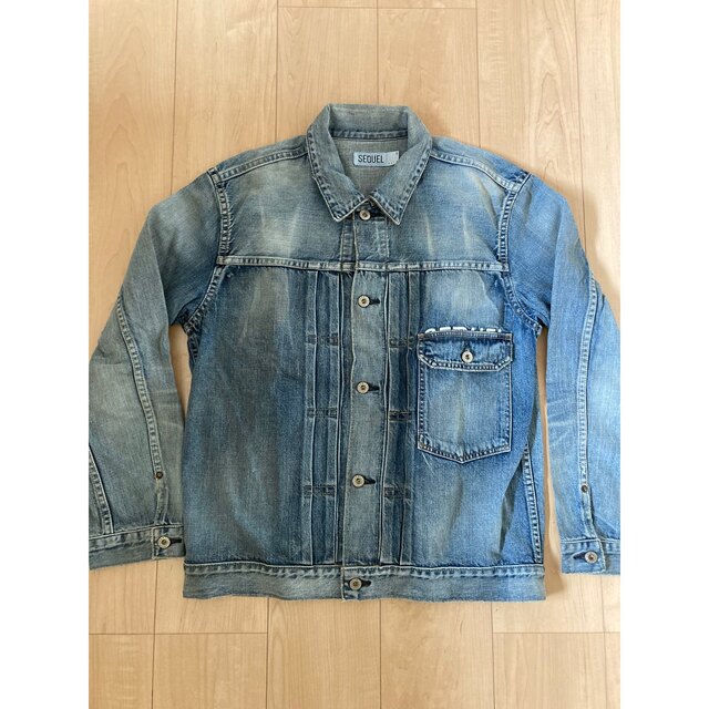 SEQUEL - FRAGMENT × SEQUELシークエル デニムジャケット M 藤原ヒロシ