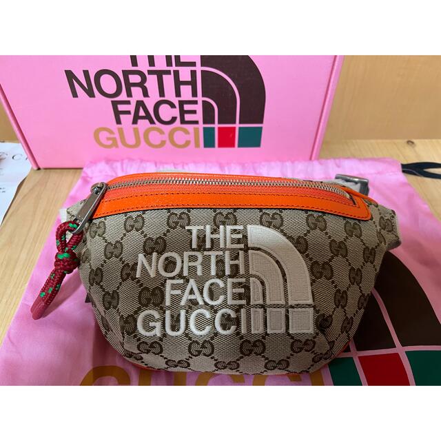 THE NORTH FACE×GUCCI ウエストバッグ サイズ95