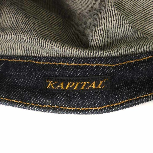 KAPITAL - キャピタル kapital 帽子 キャスケット ハンチング デニム