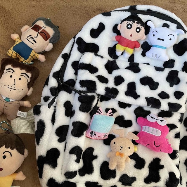 BANDAI - クレヨンしんちゃん リュックサック モフモフ キーホルダー