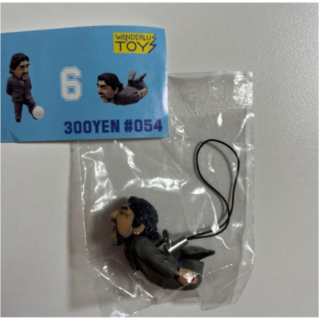 BANDAI - マラドーナ フィギュア ストラップ ガチャ 希少 06 の通販 by