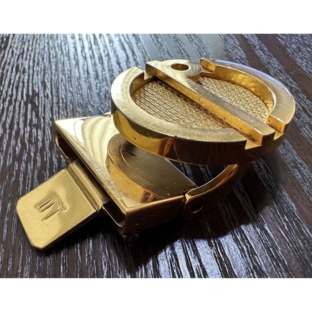 Dunhill - DUNHILL ダンヒル 純正 d型 dマーク バックル ゴールド 金色