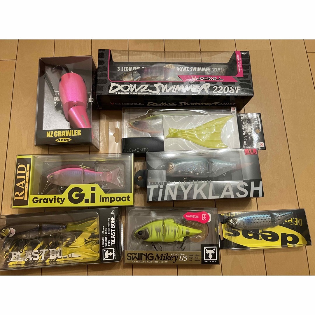 バス釣り 引退セット バーサス入れ物付き 新品あり 約100個 Yahoo