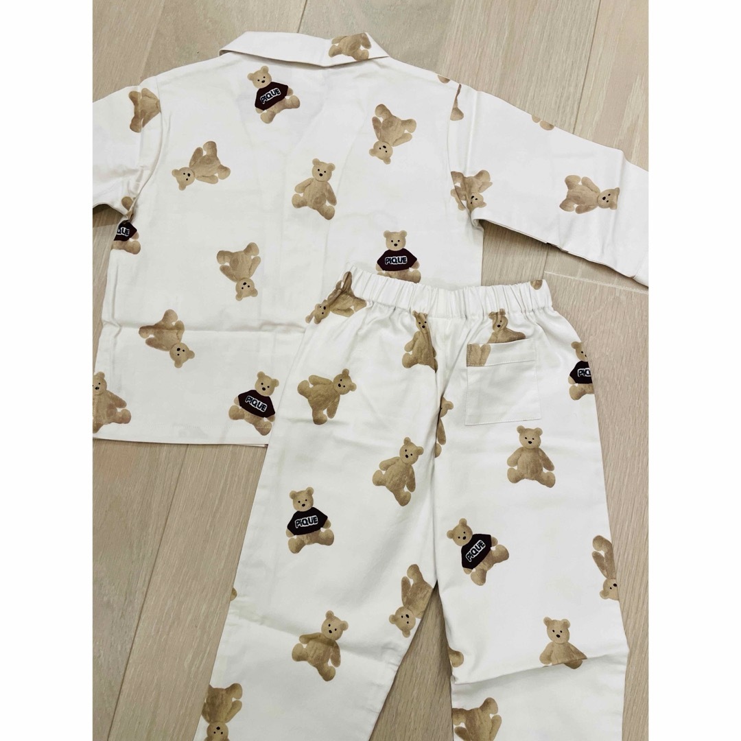 gelato pique - ジェラートピケ ベビー テディベア くま セットアップ