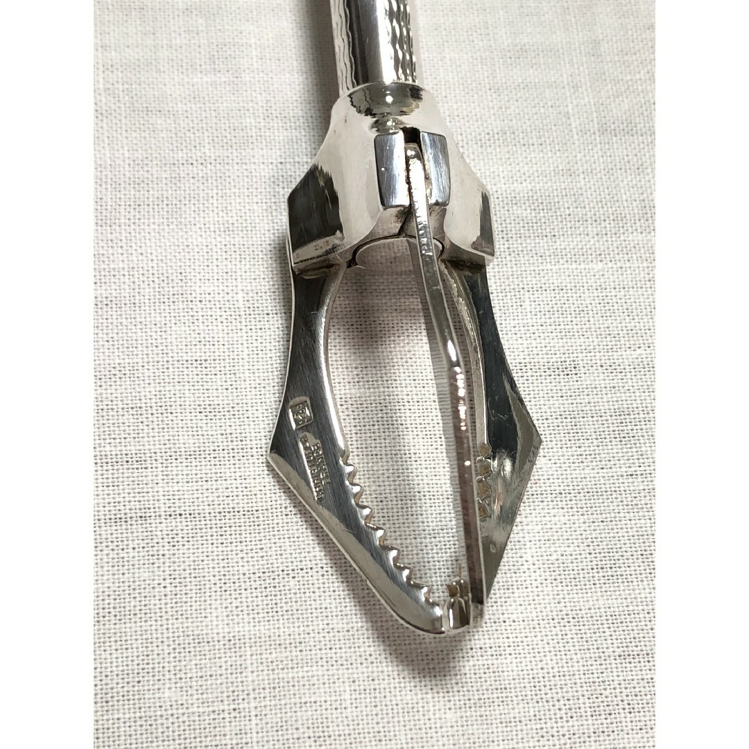 Christofle - 美品 クリストフル シュガートング プッシュ型 フランス