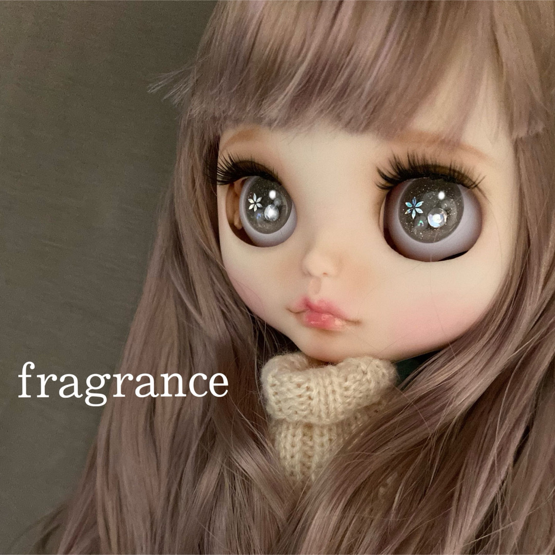 ♡カスタムアイシードール♡ 白肌 icydoll ブライス人形ブラウンmixの