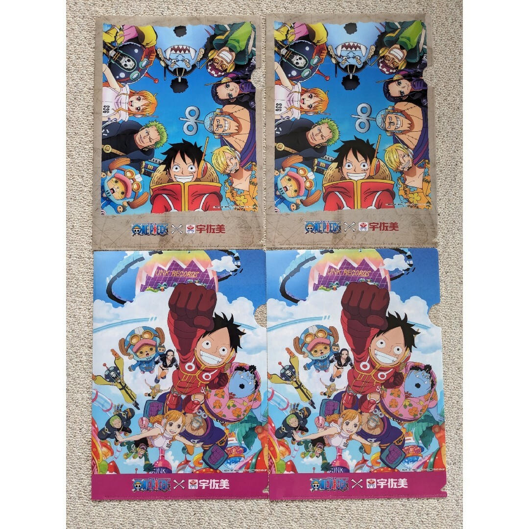ONE PIECE - 非売品 ワンピースファイル4枚セットの通販 by