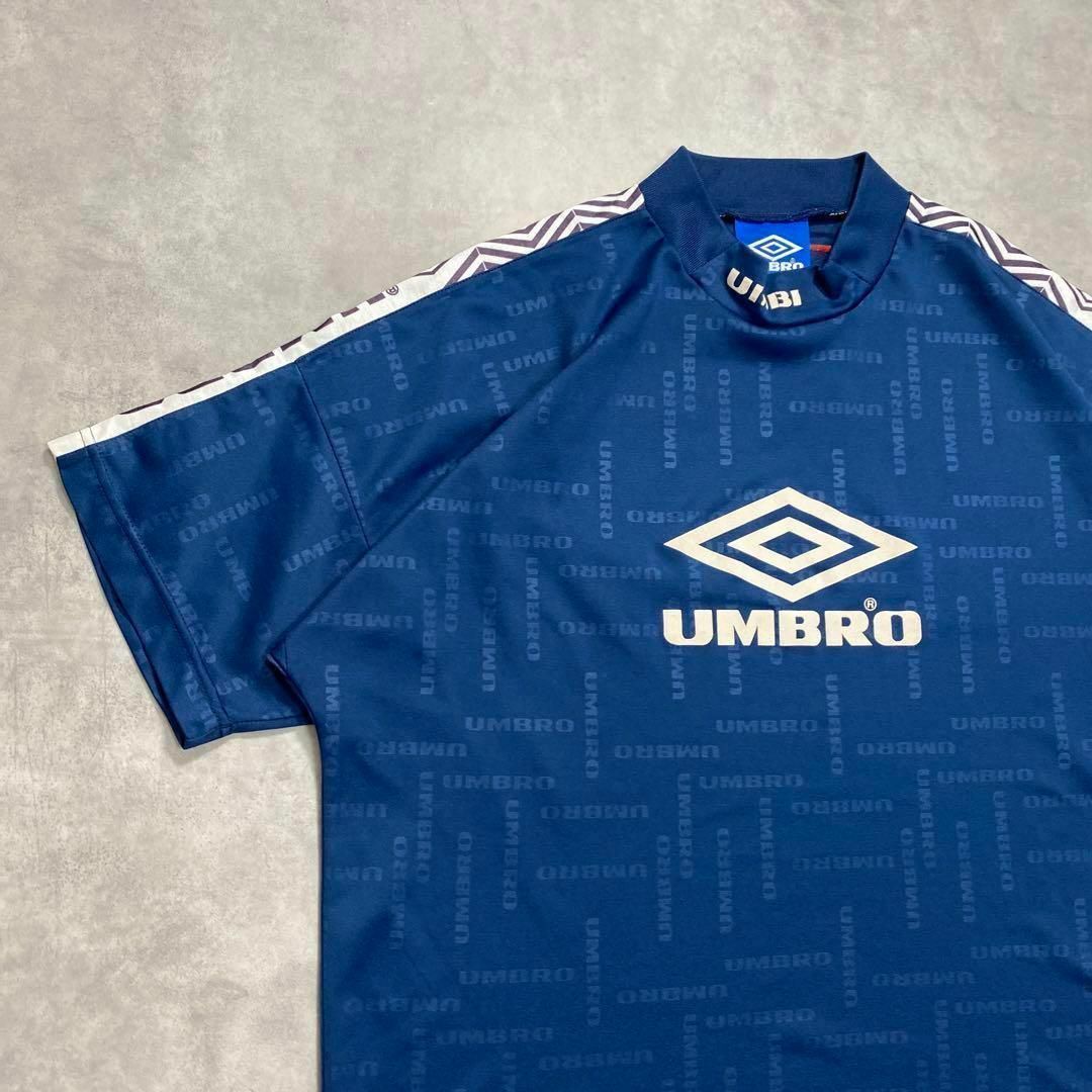 UMBRO - UMBRO アンブロ サッカーゲームシャツ 古着ヴィンテージ青タグ
