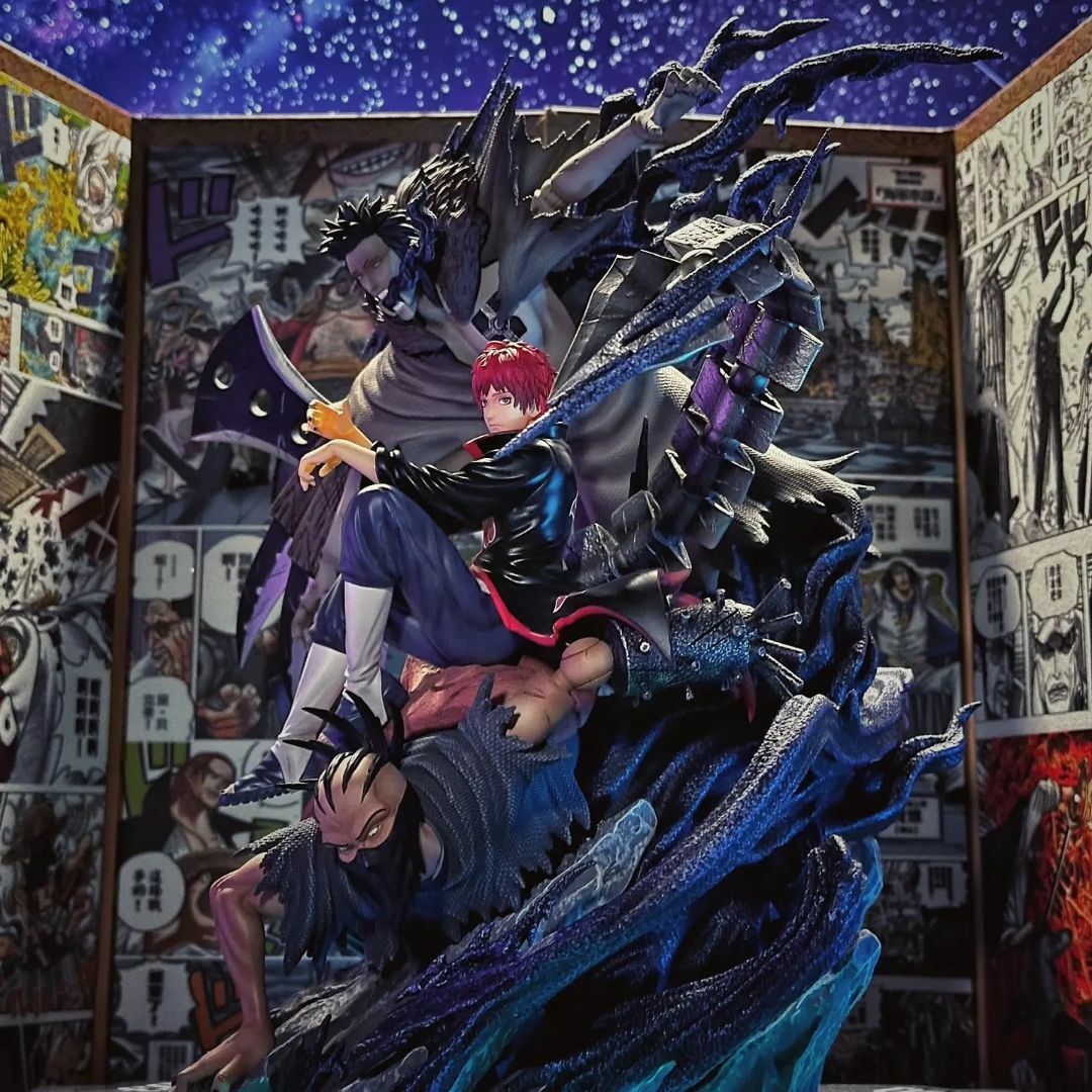 NARUTO 暁 赤砂のサソリ ガレージキット フィギュア 1/8スケールの通販