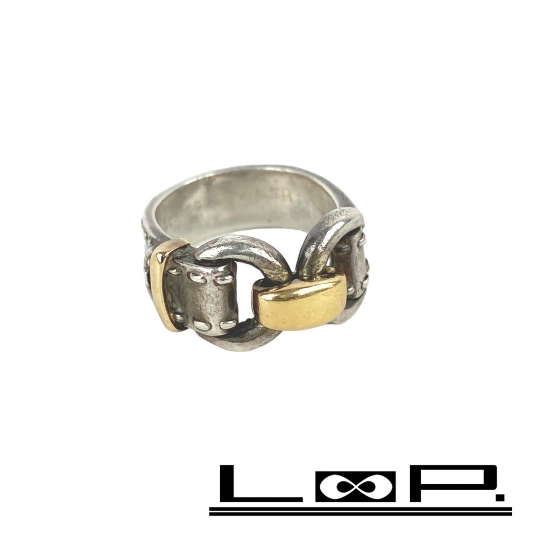 HERMES - □美品□ヴィンテージ□ エルメス ベルト モチーフ リング