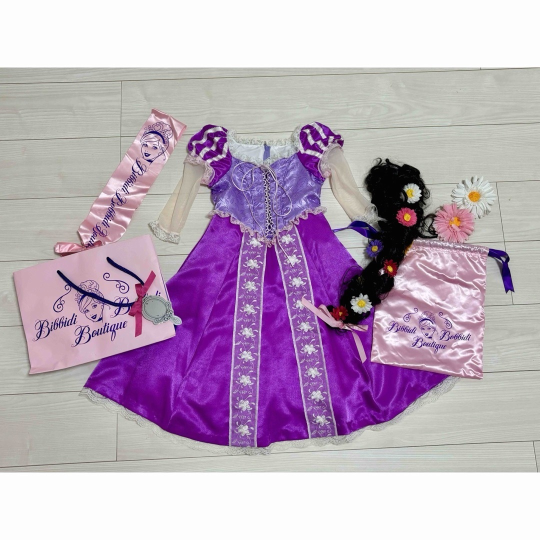 ラプンツェルドレス(120) 東京ディズニーランド ビビディバビディ