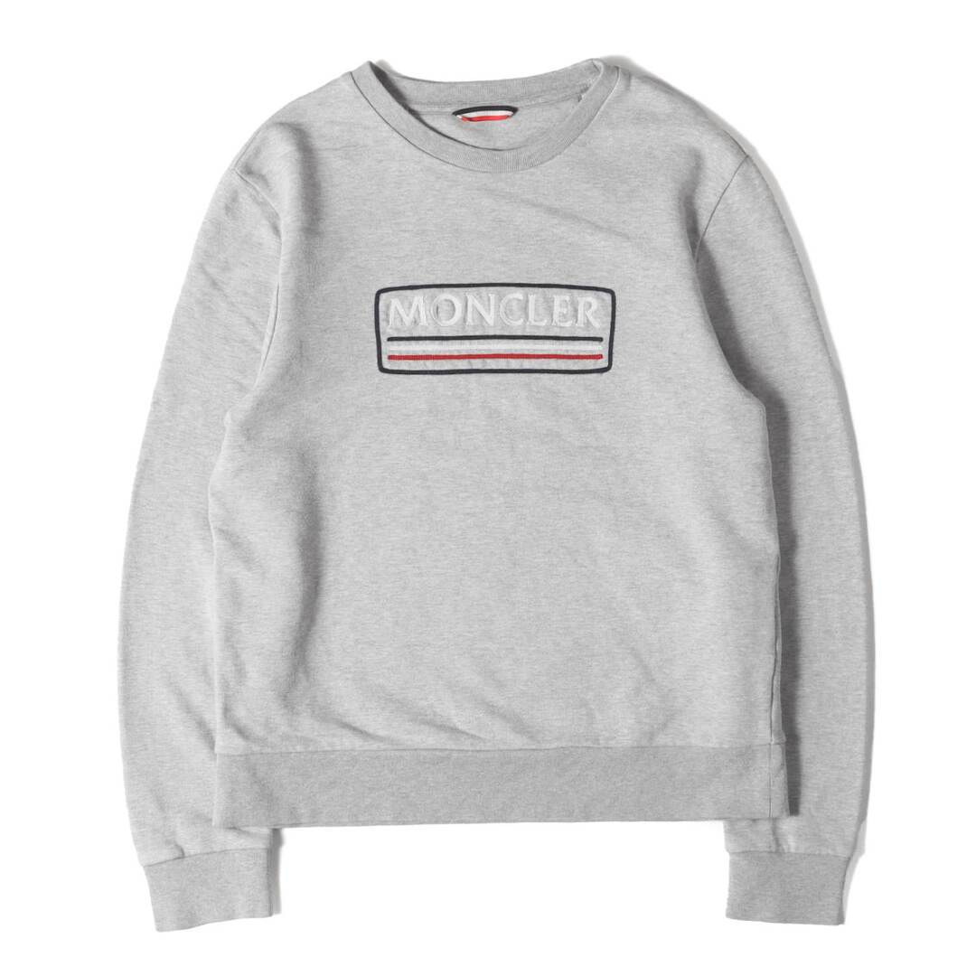 MONCLER グレー トレーナー Mサイズ美品