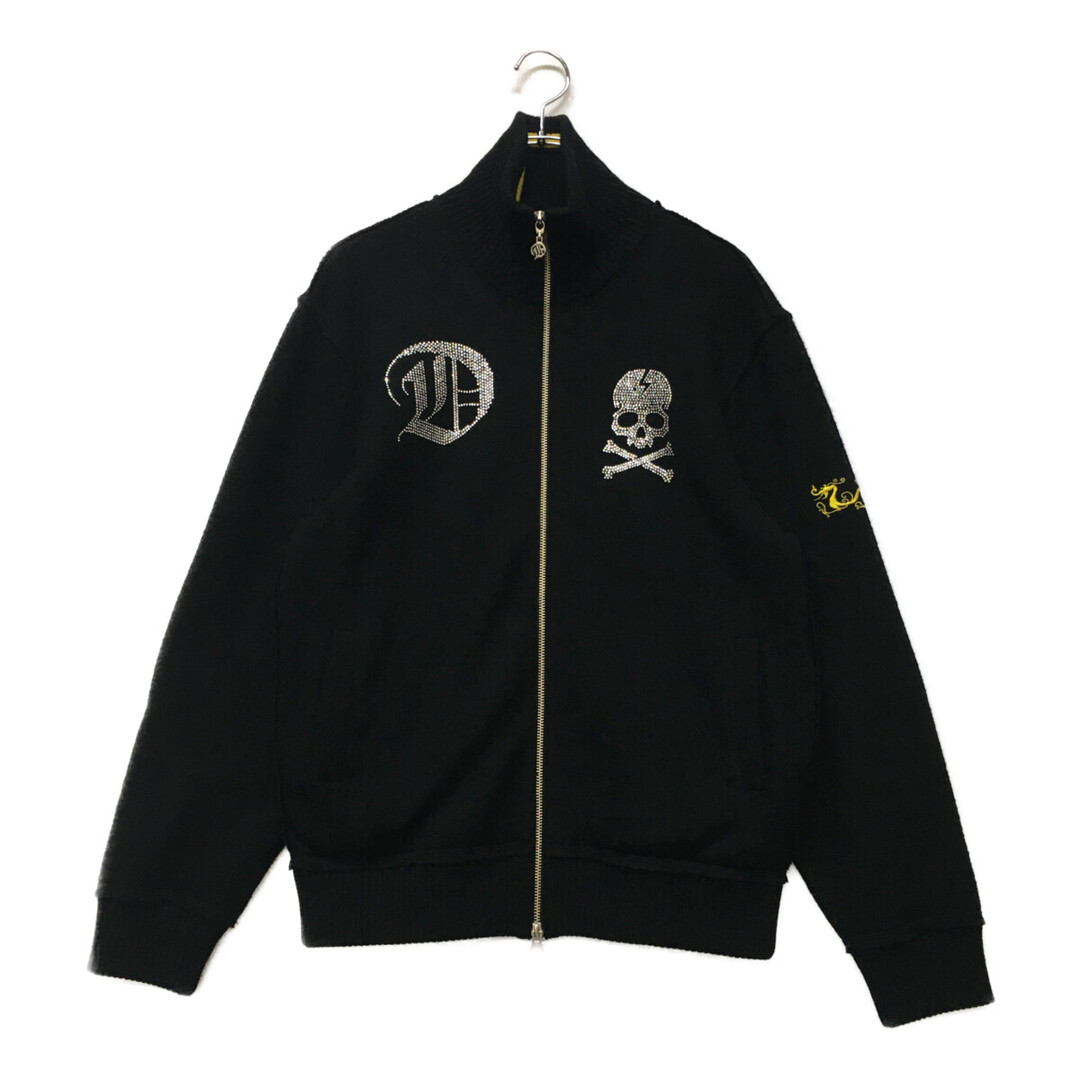 パーリーゲイツ ダブルジップ 中綿 ハイブリッド ニット ジャケット