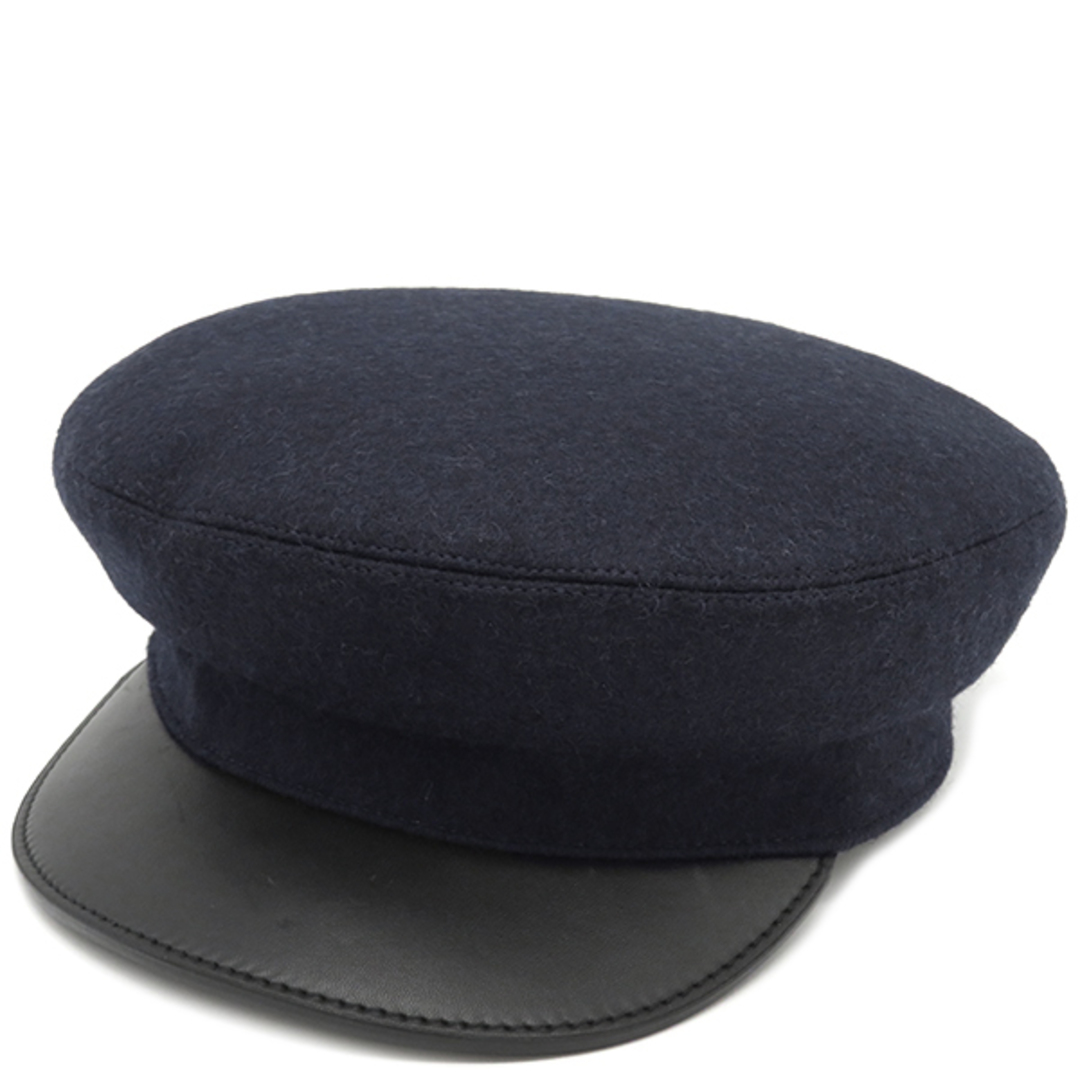 HERMES(エルメス) サントノレ ベレー帽 ネイビー お値下げ対応可
