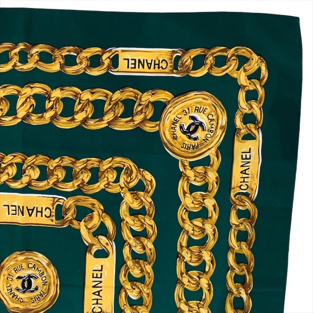 CHANEL - 美品 CHANEL シャネル ココマーク ロゴ チェーン 大判