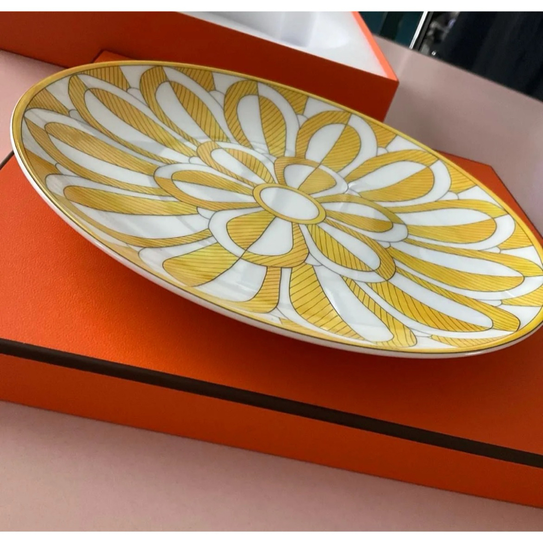 HERMES - 未使用品 エルメス デザートプレート ソレイユドゥエルメスの