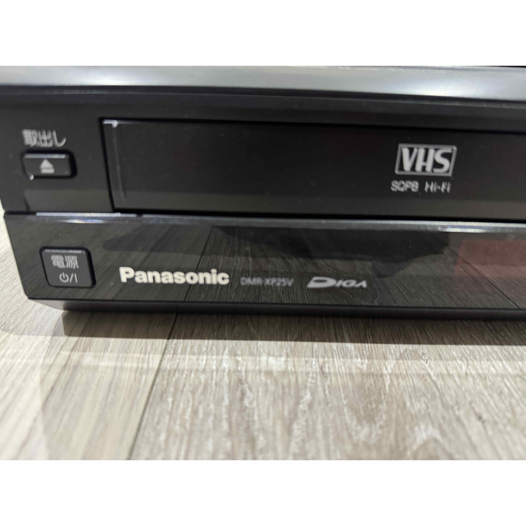Panasonic DMR-XP25Vブルーレイプレーヤー 概要 HDD搭載VHS一体型