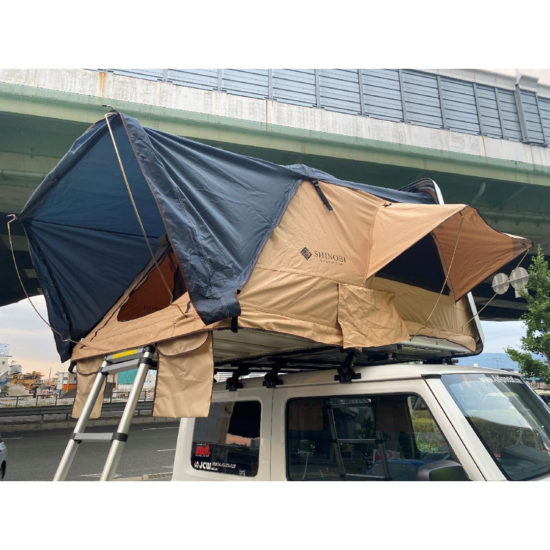 新品未使用品 SHINOBI ルーフテント ハシゴ付の通販 by ODO's shop｜ラクマ