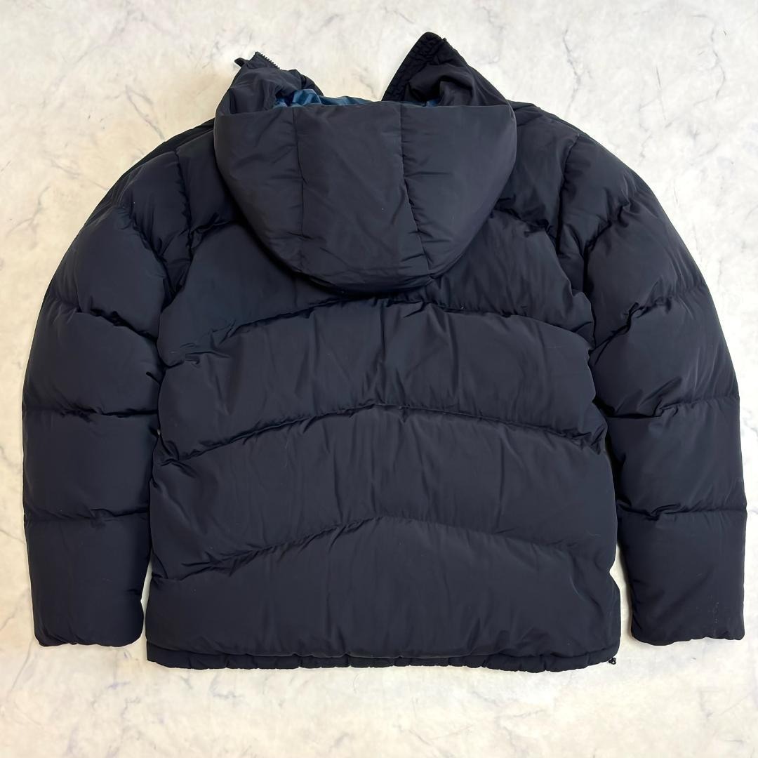 ウールリッチ ウィンター パトロール 袖ロゴ刺繍 黒 サイズL tk0