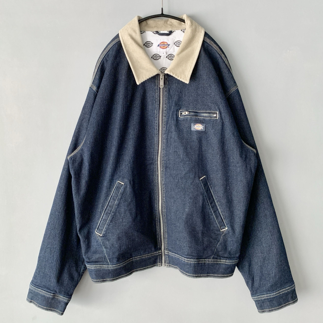 Dickies デニムワークジャケット ショート丈 L デトロイト ディッキーズ